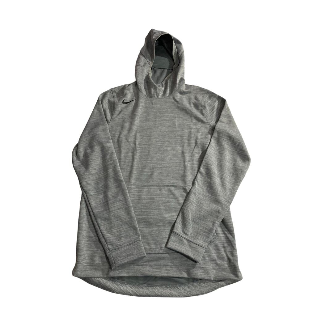 Nike Elite Dri-Fit Basketball Hoodie Wolf Grey Men's Sz Med